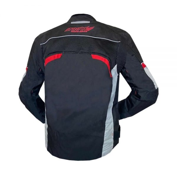 Chaqueta moto atrox at2309 verano neg roja - Imagen 2