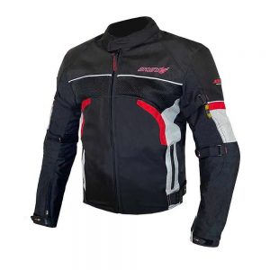 Chaqueta moto atrox at2309 verano neg roja