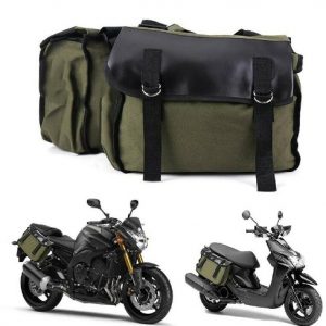 Alforjas de lona ( cordura) resistente para Moto